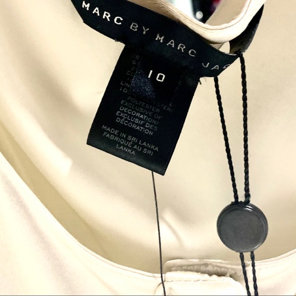 Marc Jacobs NWT SILK Tuxedo Wool 10 Cocktail Prom Wedding Party Dress Formal - Picture 6 of 12